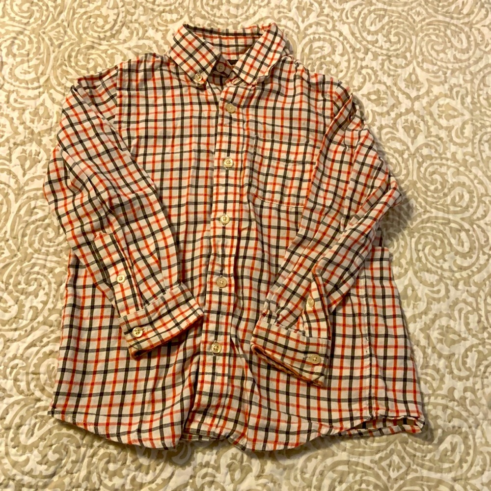 E.Land Fall Plaid Shirt — size 4